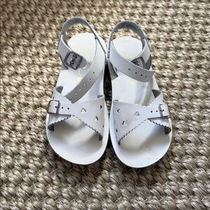 Salt Water Sandals by Hoy in White